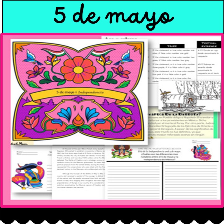 5 de mayo+ Activity Pack