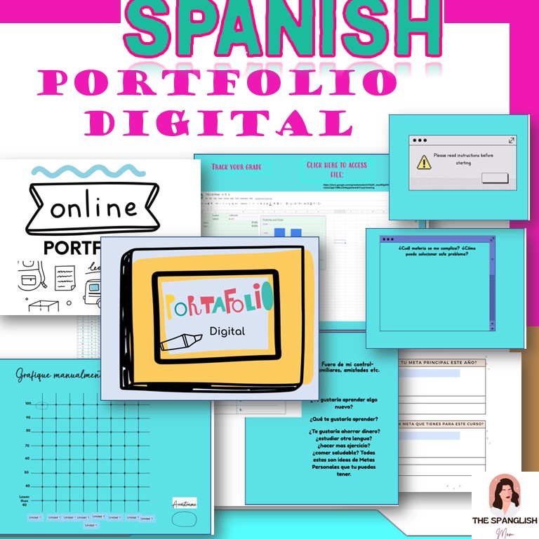 Spanish Digital Portfolio Grade Tracker