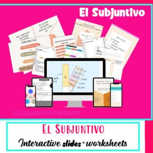 El subjuntivo