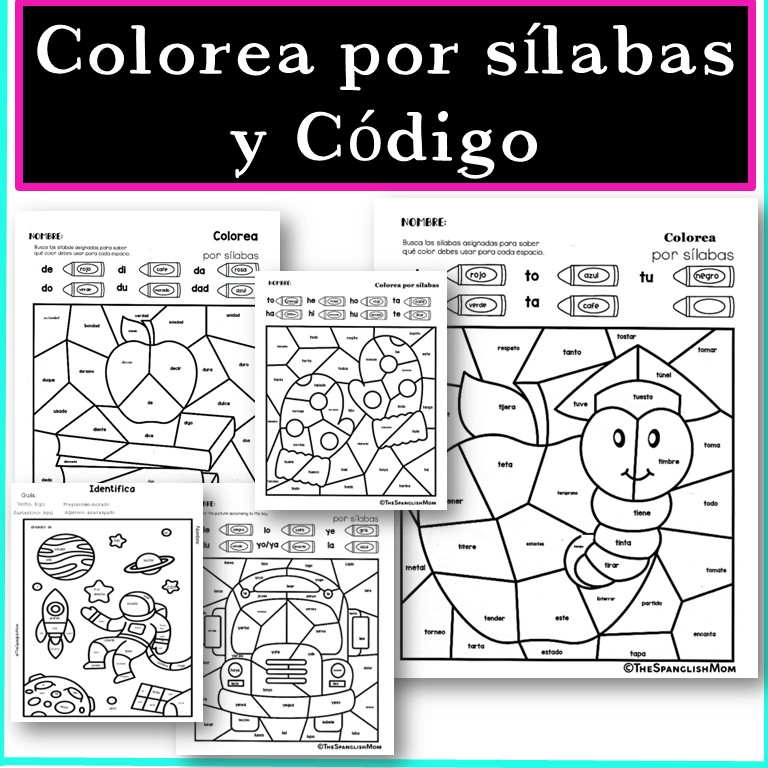 Spanish Coloring Fun