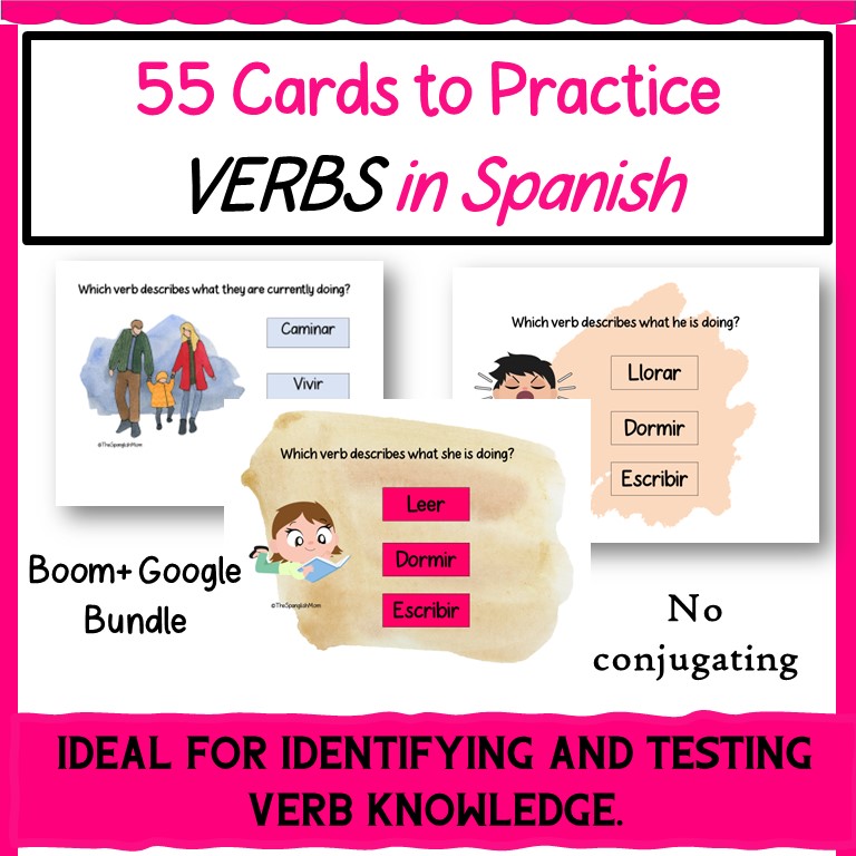 Los Verbos Boom Cards
