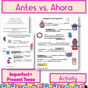 Antes y Ahora Imperfecto y Presente