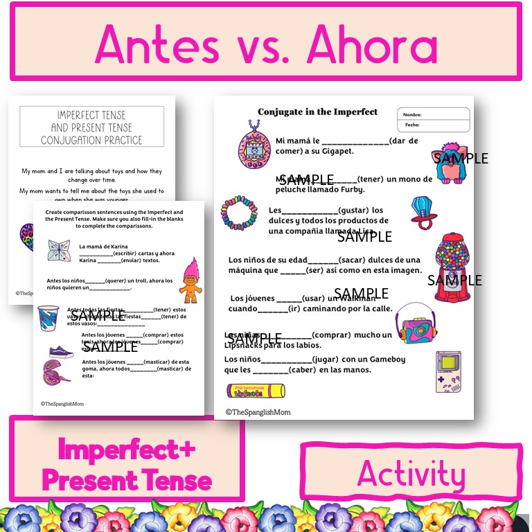 Antes y Ahora Imperfecto y Presente