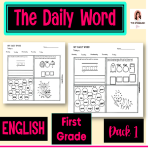 Daily Word First Grade English