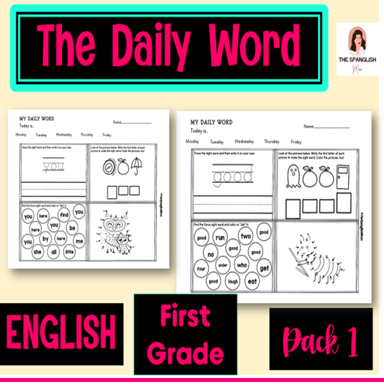 Daily Word First Grade English
