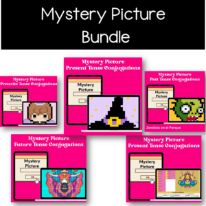 Mystery Picture Bundle - Spanish Activities