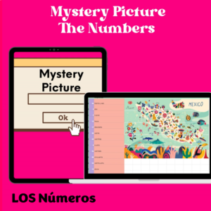 Mystery Picture The Numbers Spanish