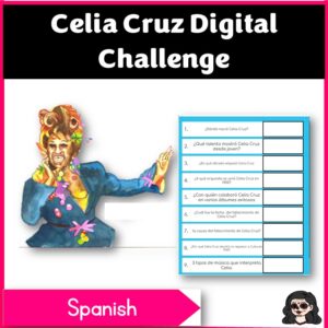 Celia Cruz Reading and Digital Challenge