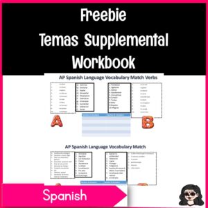 TEMAS AP SPANISH Supplemental Workbook