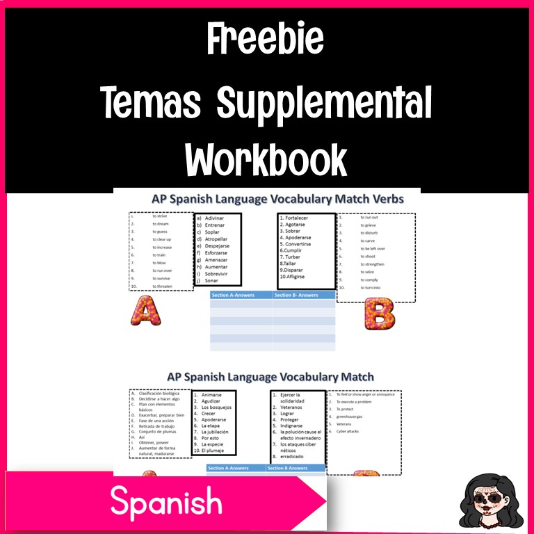 TEMAS AP SPANISH Supplemental Workbook
