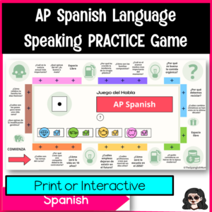 AP Spanish Speaking Game
