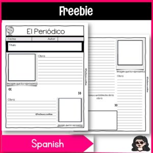 AP SPANISH LANG AND LIT Freebie
