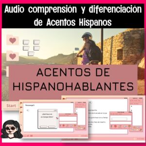Audio comprensión con Diferentes Acentos