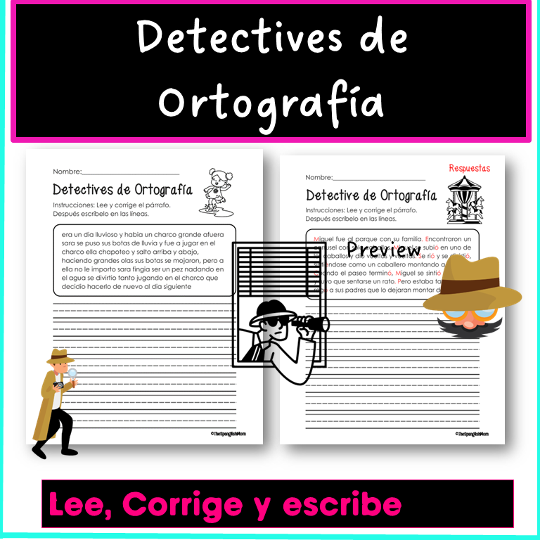 Detectives of Grammar - Spanish