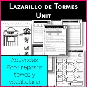 Lazarillo de Tormes Unit AP SPANISH LITERATURE
