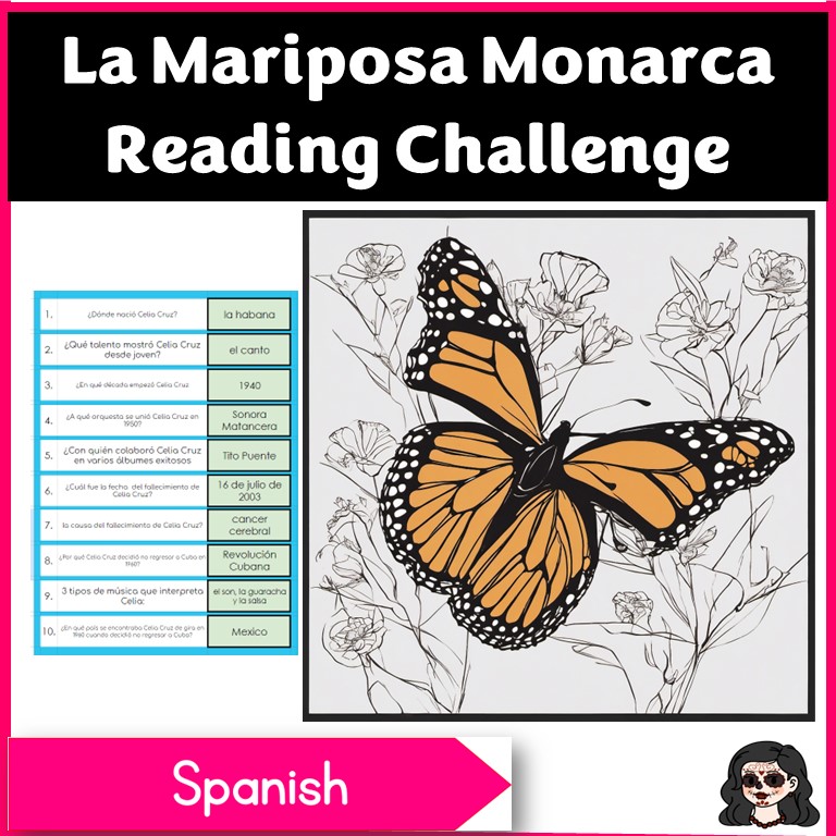 Mariposa Monarca Digital Reading
