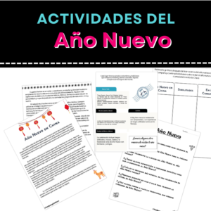 Año nuevo/ New Years Activities