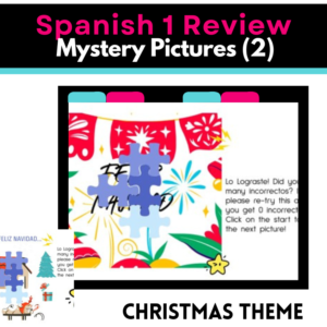 Navidad Survival Spanish Mystery Pictures