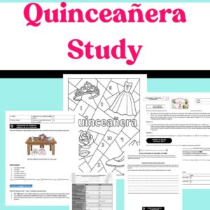 Quinceañera Cultural Study Bundle | Reading, Critical Thinking, and Interactive