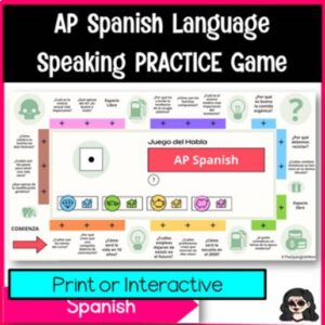 AP Spanish Speaking Game