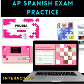 AP Spanish Language REVIEW FOR EXAM Mystery Pictures
