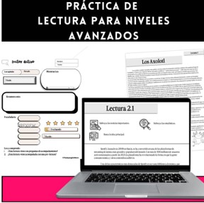 Lectura Activa AP SPANISH and Advanced Spanish Reading Comprehension