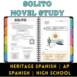 Solito by Javier Zamora Novel Study Bundle | Reading Comprehension, Activities,